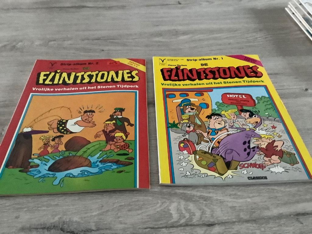 De Flinstones verschillende strips (1975-1977), Boeken, Stripverhalen, Gelezen, Ophalen of Verzenden, Hanna-Barbera, Meerdere stripboeken