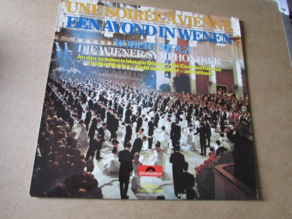 UNE SOIRÉE À VIENNE, ROBERT STOLZ, LP, CD & DVD, Vinyles | Classique, Utilisé, Classicisme, Opéra ou Opérette, 12 pouces, Enlèvement ou Envoi