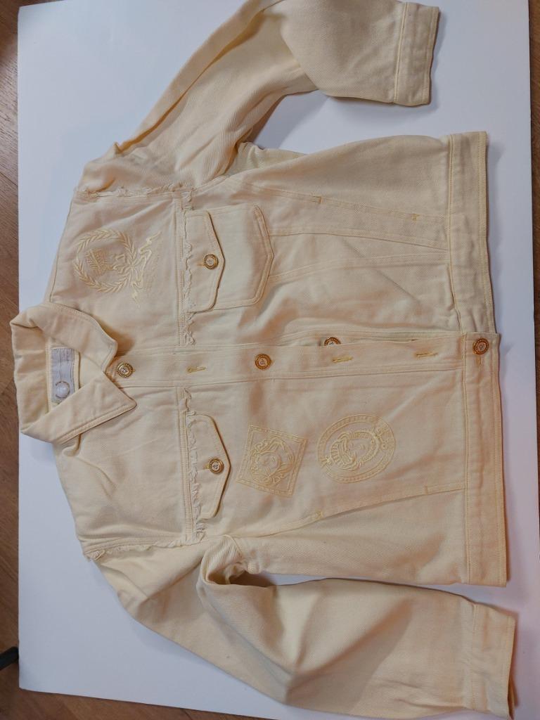 jeansjas Roccobarocco, Kleding | Dames, Ophalen of Verzenden, Zo goed als nieuw, Maat 42/44 (L)
