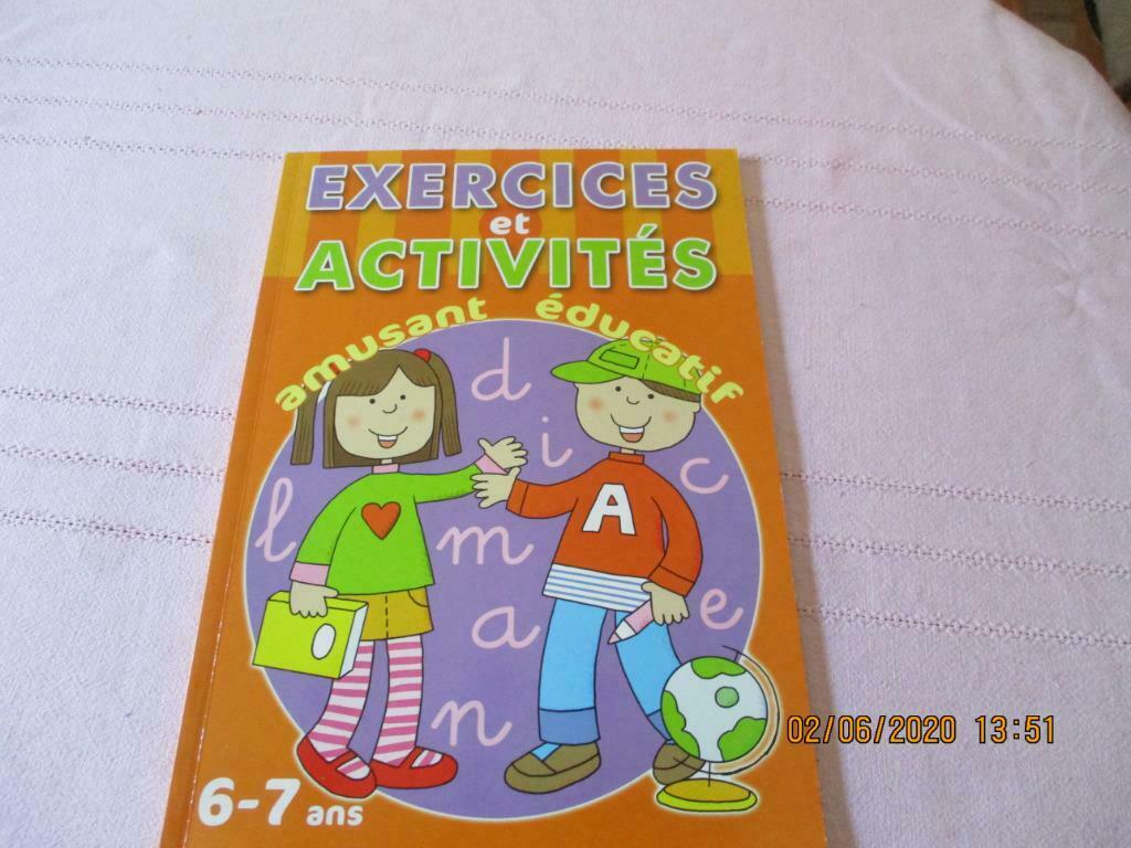 EXERCICES ET ACTIVITES FRANCAIS _ CALCUL. 1ere PRIMAIRE., Enlèvement ou Envoi, Neuf, Primaire, Mathématiques A