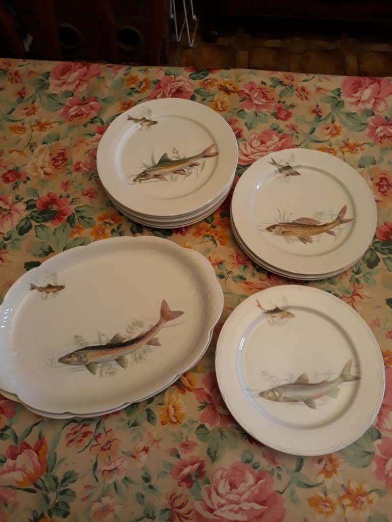 Service à poissons, Antiquités & Art, Enlèvement