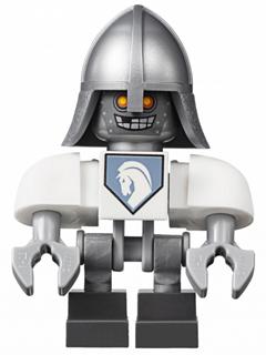 Lego figuur nex002 Lance Bot Nexo knights, Ophalen of Verzenden, Zo goed als nieuw, Losse stenen, Lego