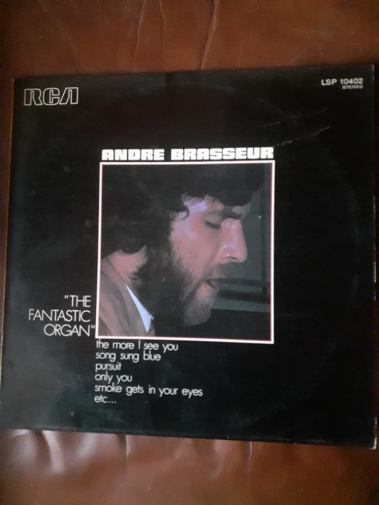LP André Brasseur : The fantastic organ (Belpop), Ophalen of Verzenden
