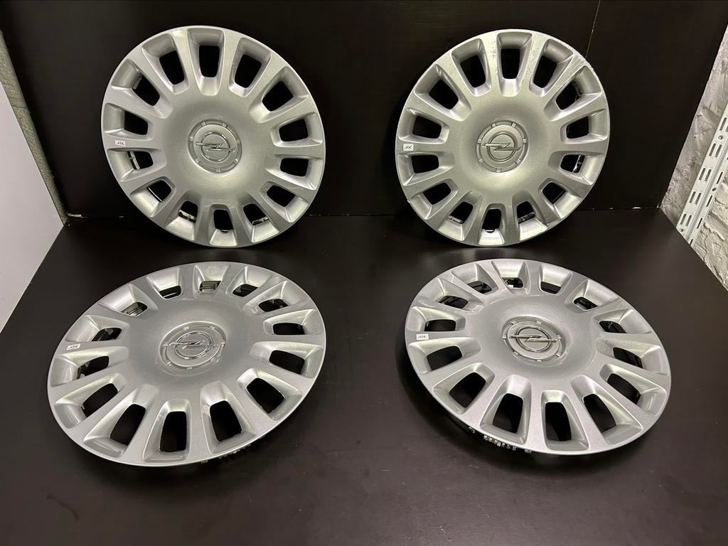 4 enjoliveurs Opel corsa astra combo Karl agila 14", Enlèvement ou Envoi, Utilisé