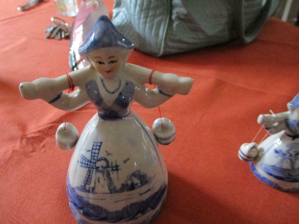 PORCELAINE DE DELFT.  STATUETTE., Antiquités & Art, Enlèvement ou Envoi