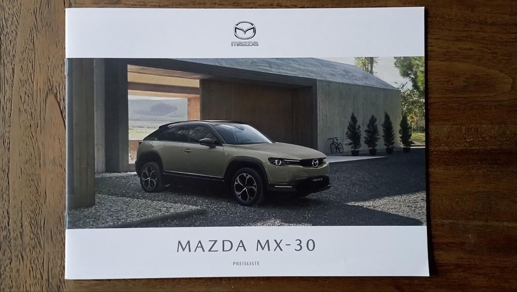 Mazda MX-30 DE 05/2023, Livres, Autos | Brochures & Magazines, Enlèvement ou Envoi, Comme neuf, Mazda