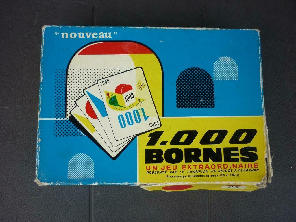 Jeu de société - 1000 Bornes Vintage, Hobby & Loisirs créatifs, Enlèvement ou Envoi, Utilisé