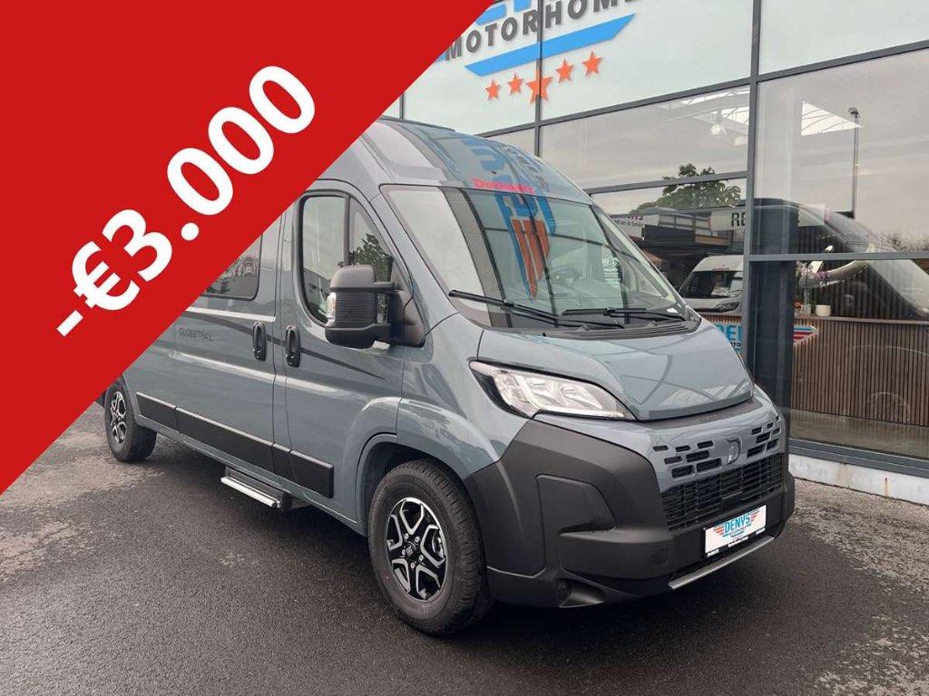 DETHLEFFS GLOBETRAIL 600 DS Direct leverbaar, Automaat, Buscamper of Camperbus, Ringverwarming, Fiat