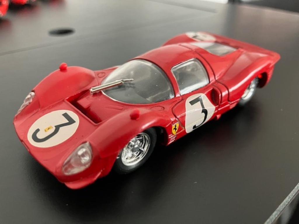 Ferrari 330 P4 1967 1000 km Monza 1/43 Brumm r159, Hobby & Loisirs créatifs, Enlèvement ou Envoi, Comme neuf, Voiture, Autres marques