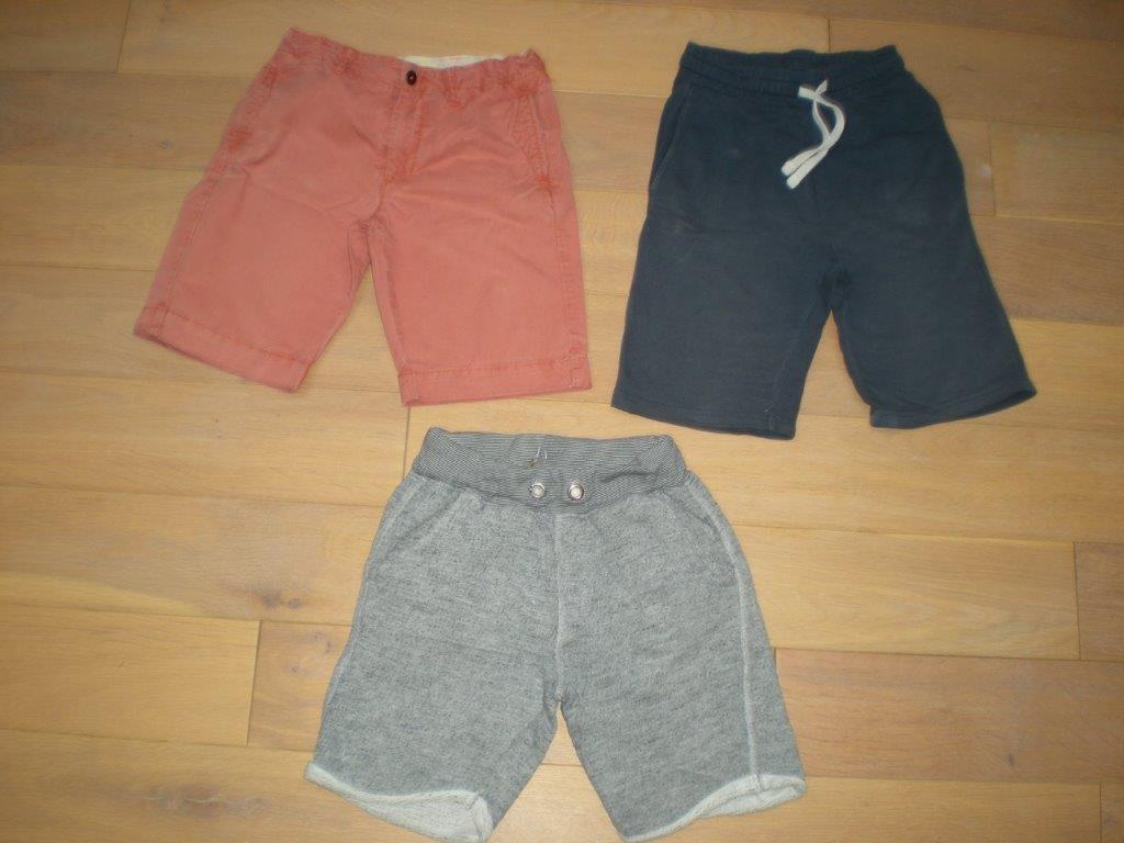 pakket shorts maat 128 7 stuks, Kinderen en Baby's, Ophalen of Verzenden, Gebruikt, Jongen, Broek
