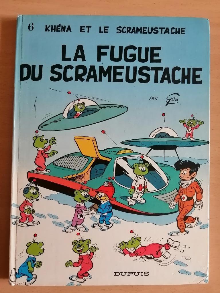 BD La Fugue du Scrameustache de Gos E.O. 1978, Eén stripboek, Ophalen of Verzenden, Gos.
