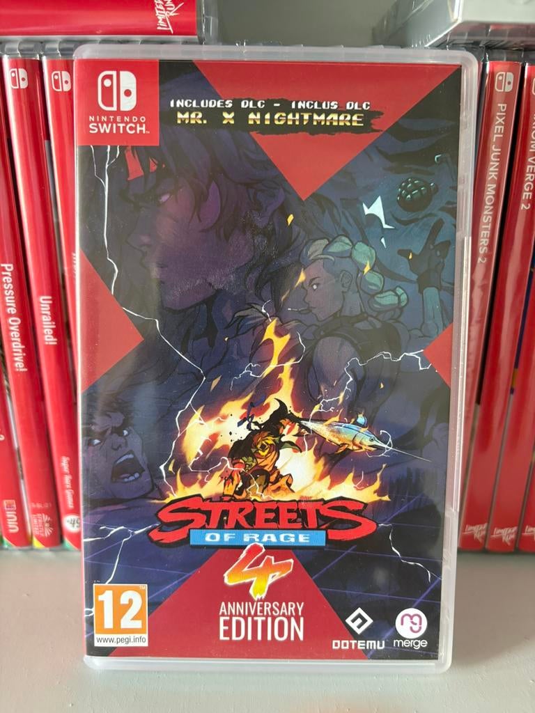 Streets Of Rage 4 - Édition anniversaire (Nintendo Switch), Consoles de jeu & Jeux vidéo, Enlèvement ou Envoi, Comme neuf, Combat