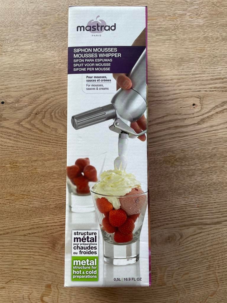 Spuit voor mousse (nieuw), Enlèvement
