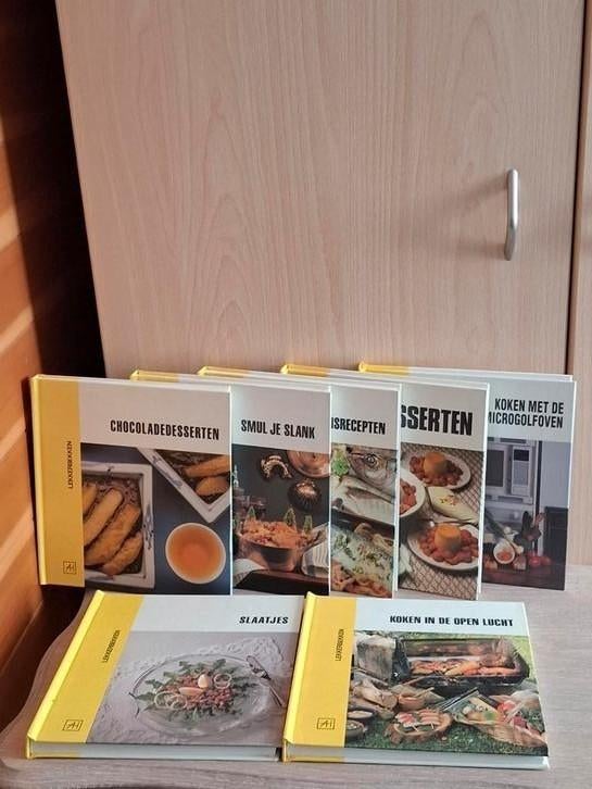 7 kookboeken, Enlèvement, Comme neuf