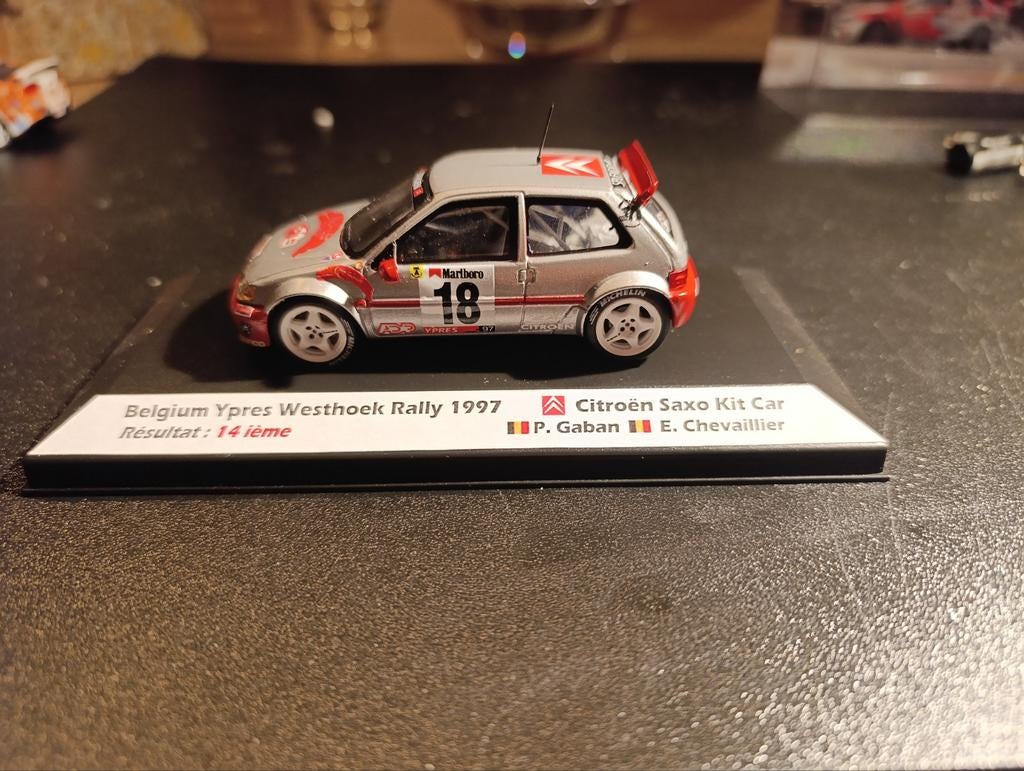 Citroën Saxo kit car. Ypres 1997, Enlèvement ou Envoi, Comme neuf