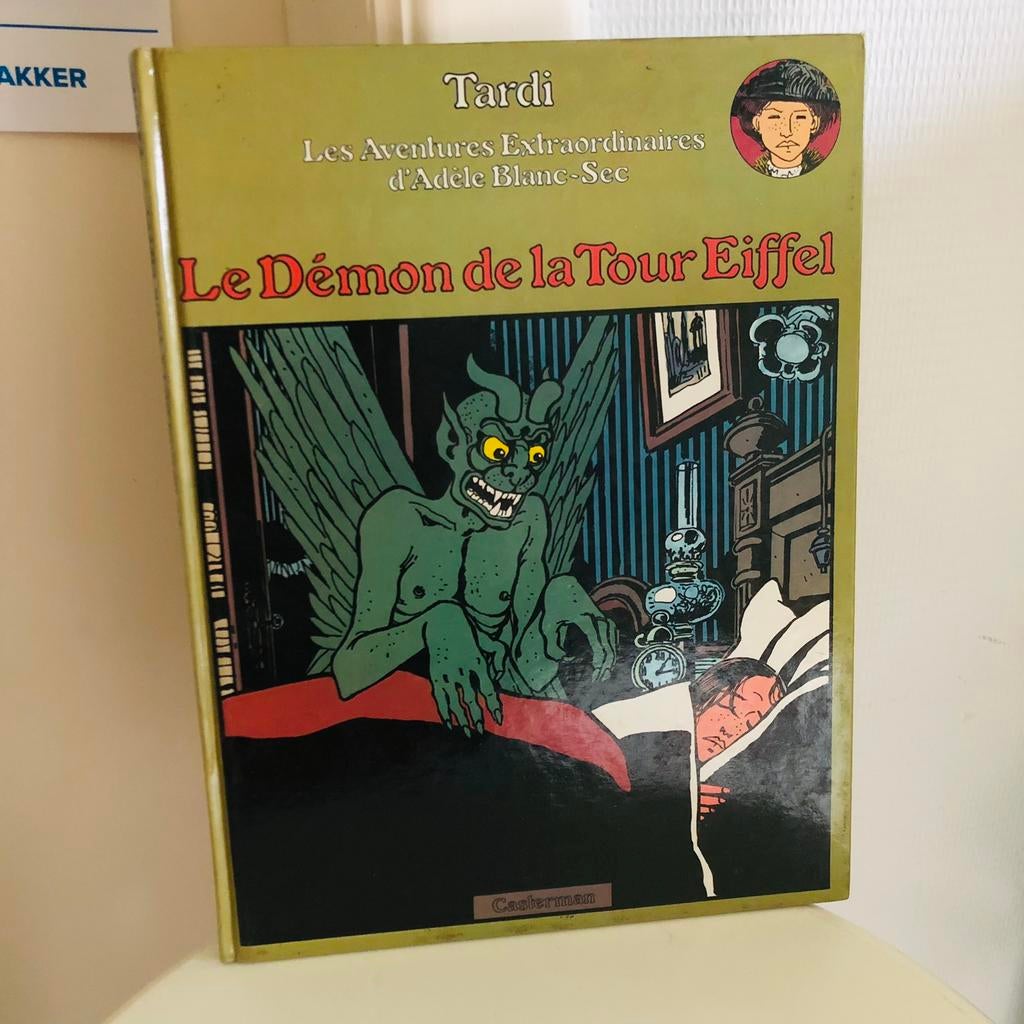 Strip - Le démon de la tour Eiffel - Tardi - Adele Blanc Sec, Boeken, Gelezen, Jacques Tardi, Europa, Ophalen of Verzenden