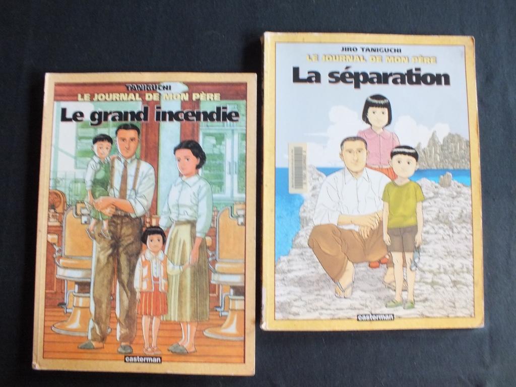DAGBOEK VAN MIJN VADER (2 ALBUMS EO) EDITIES CASTERMAN, Boeken, Gelezen, Complete serie of reeks, Ophalen of Verzenden, Jiro TANIGUCHI