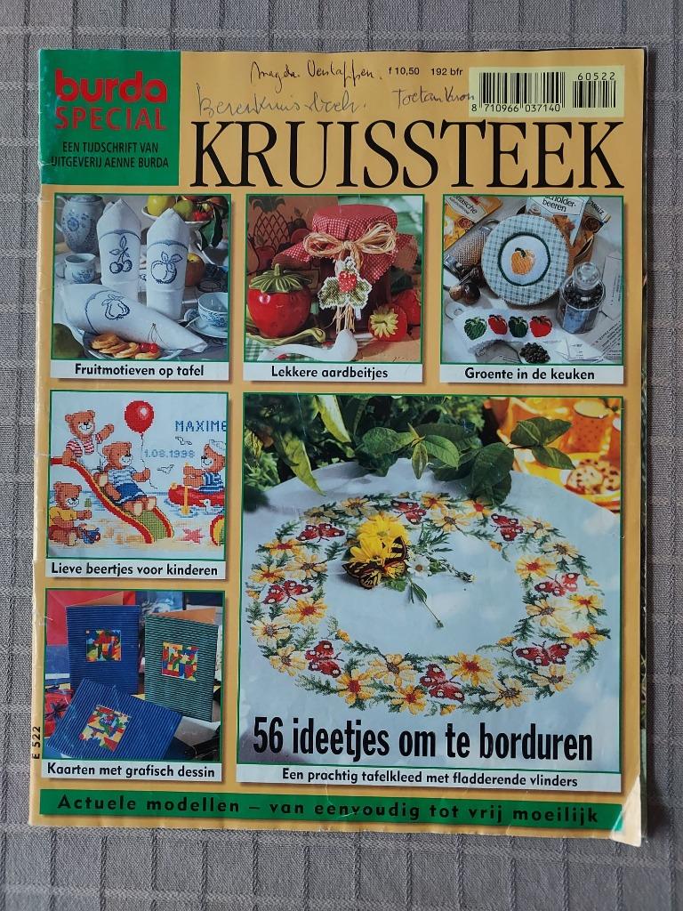 Burda special - Kruissteek - E522, Boeken, Ophalen of Verzenden, Gelezen, Borduren en Naaien