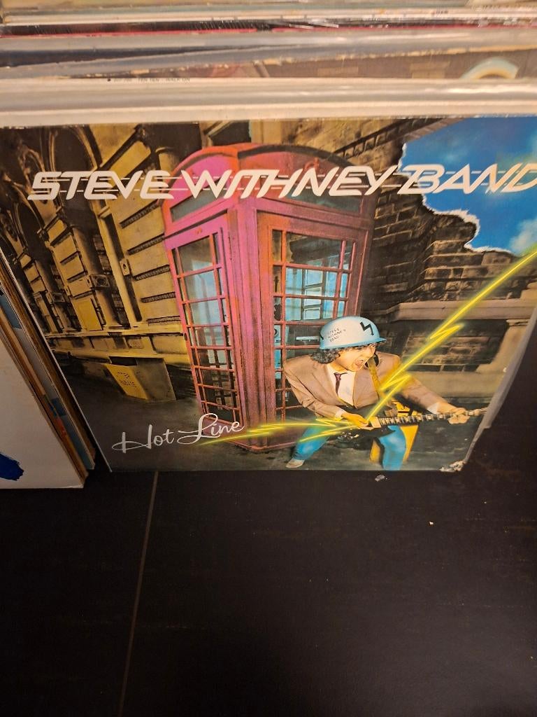 lp - steve withney band - hot line - bak 4, Ophalen of Verzenden, Gebruikt