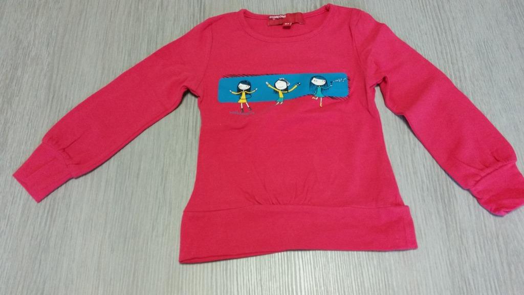Longsleeve roze Someone 92, Kinderen en Baby's, Kinderkleding | Maat 92, Meisje, Ophalen of Verzenden, Zo goed als nieuw, Someone
