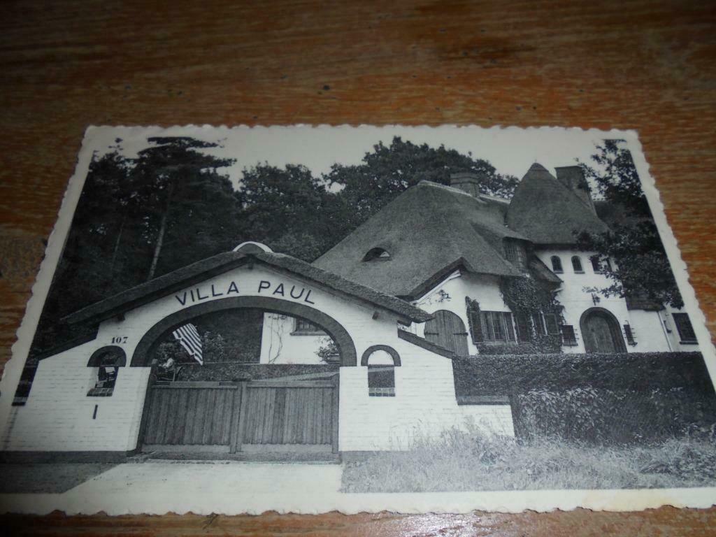 postkaart Brasschaat Villa Paul, Verzenden