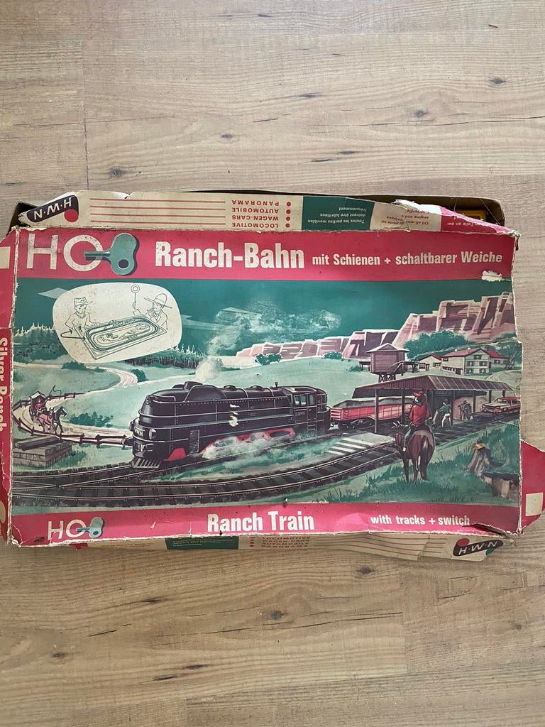Trein speelgoed vintage werkend, Antiek en Kunst, Antiek | Speelgoed, Ophalen of Verzenden