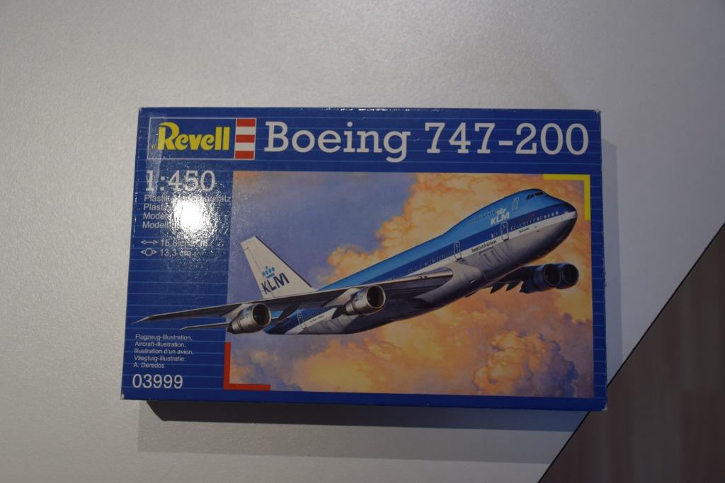 Revell Boeing 747-200  1:450, 1:200 of kleiner, Revell, Nieuw, Ophalen of Verzenden