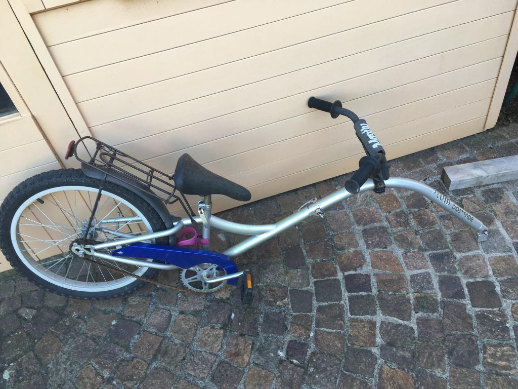VÉLO REMORQUE, Vélos & Vélomoteurs, Accessoires vélo | Remorques, Enlèvement, Utilisé, Vélo suiveur, Overige merken