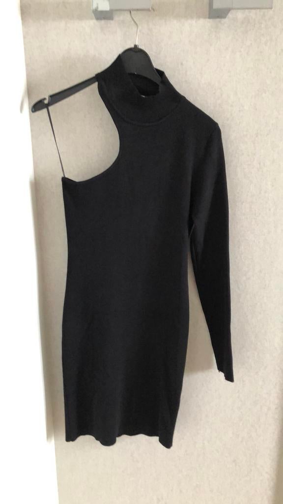 Zwart kleed Loavies maat M, Kleding | Dames, Maat 38/40 (M), Zwart, Nieuw, Ophalen of Verzenden