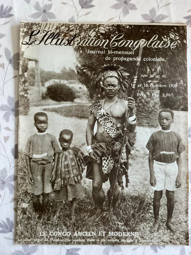 L’llustration Congolaise, Congo oud en moderne 1925, Ophalen of Verzenden, Zo goed als nieuw