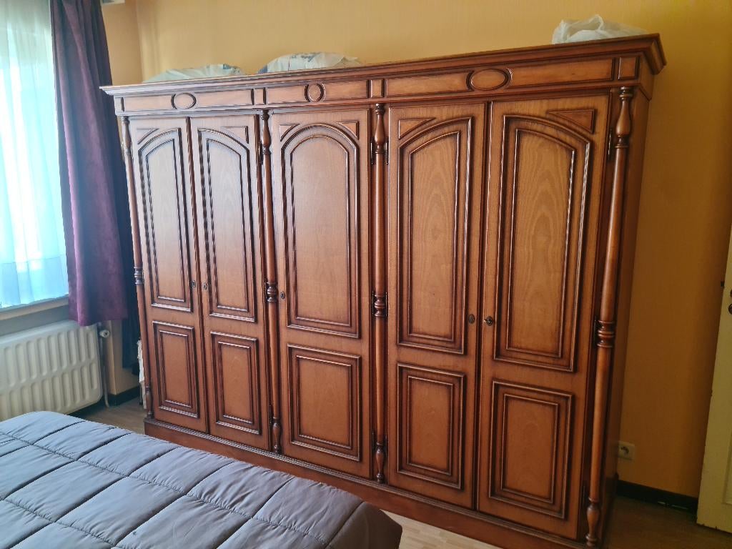 chambre garde robes, Maison & Meubles, Enlèvement, Comme neuf, Merisier