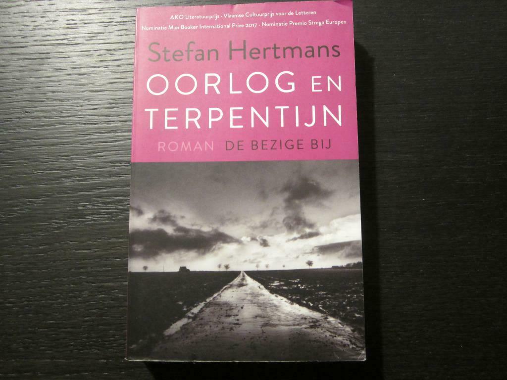 Oorlog en terpentijn  -Stefan Hertmans-, Boeken, Literatuur, Ophalen of Verzenden