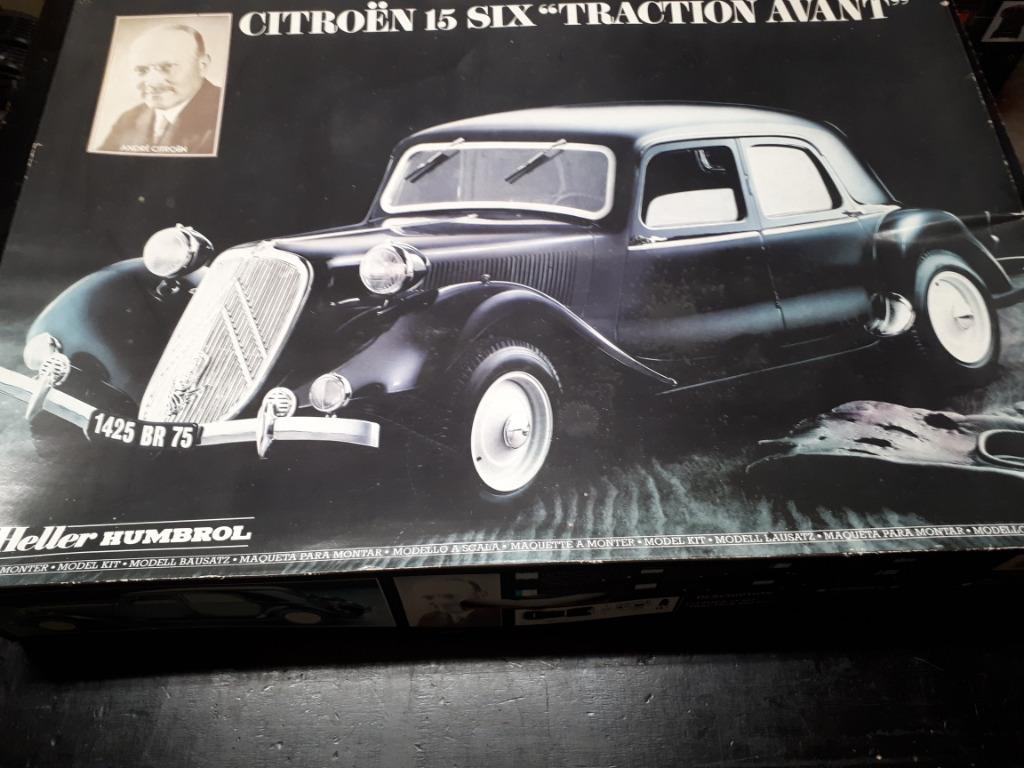 Heller Humbrol 80799 - Citroen Traction 15 Six 1:8 éd. 1985, Voiture, Plus grand que 1:32, Comme neuf, Enlèvement