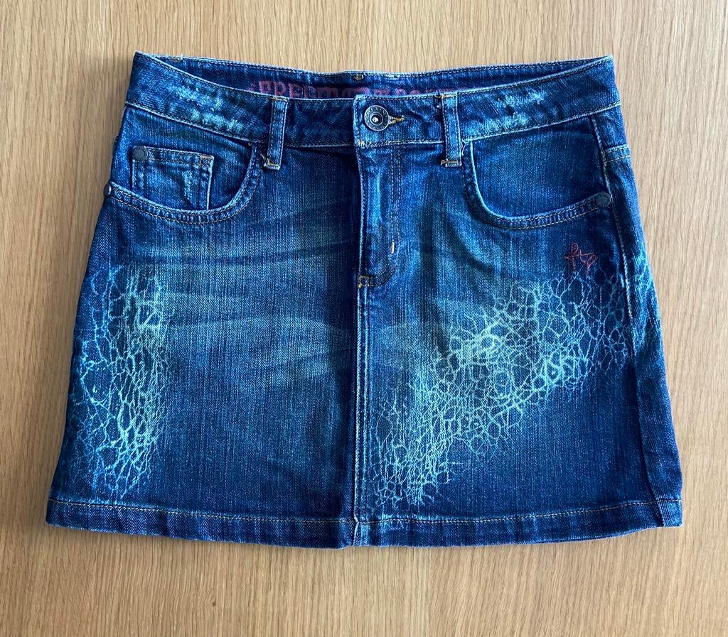 Mini jupe en jean FREEMAN T. PORTER - S/M - 9€