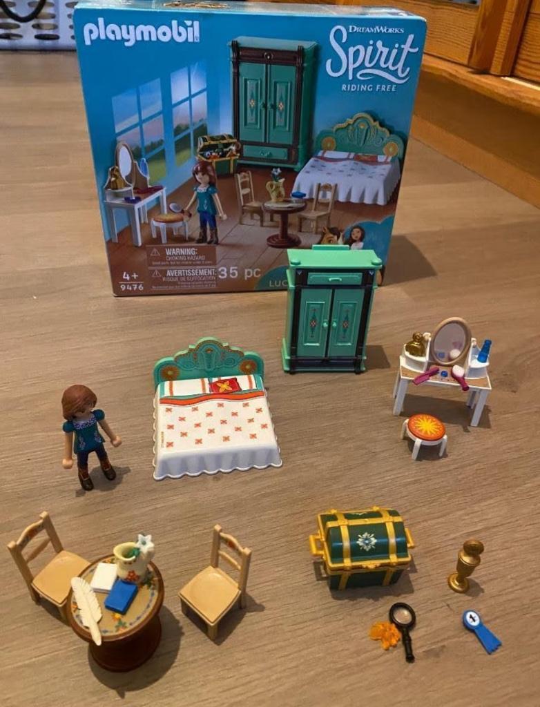 Playmobile Spirit slaapkamer, Enlèvement ou Envoi, Comme neuf