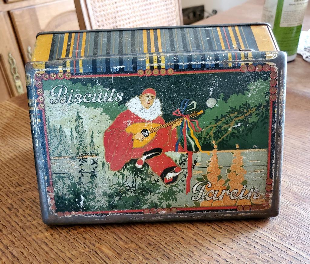 Biscuits Parein.Pierrot avec mandoline., Enlèvement ou Envoi, Utilisé, Biscuits
