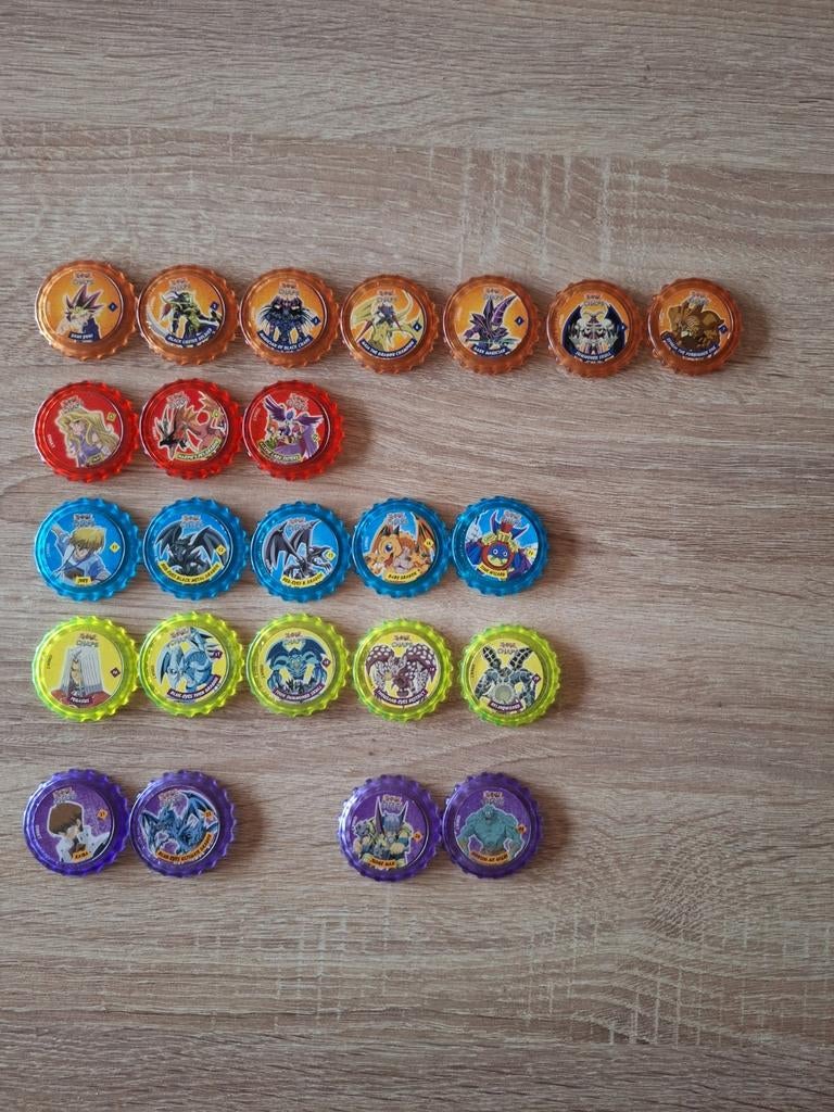 24 Yu-gi-oh chaps, Verzamelen, Flippo's, Ophalen of Verzenden