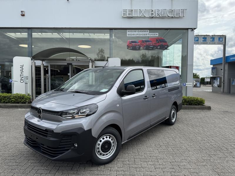 Citroen Jumpy Dubbel Cabine  0 km, Autos, Citroën, 186 g/km, Achat, Euro 6, Boîte manuelle