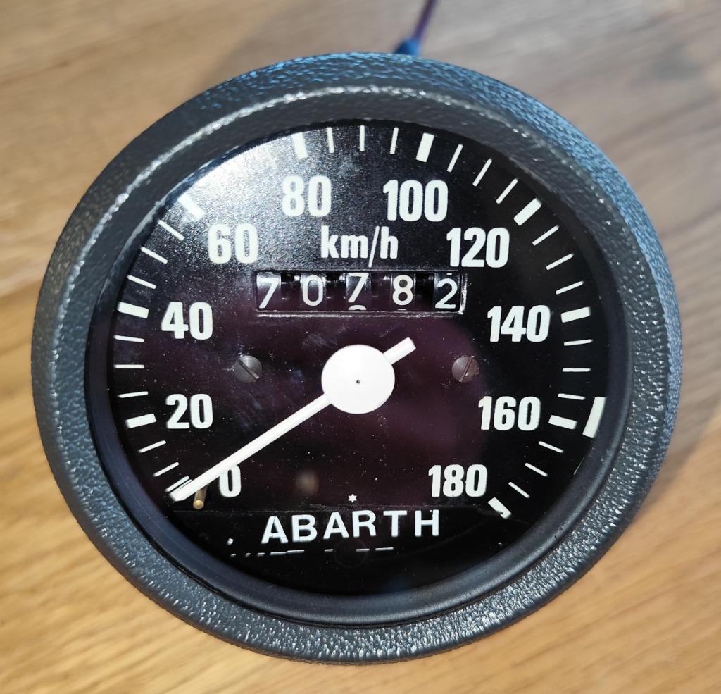 Kmteller Fiat Abarth herstel instrument, Auto-onderdelen, Dashboard en Schakelaars, Ophalen of Verzenden, Gebruikt, Fiat