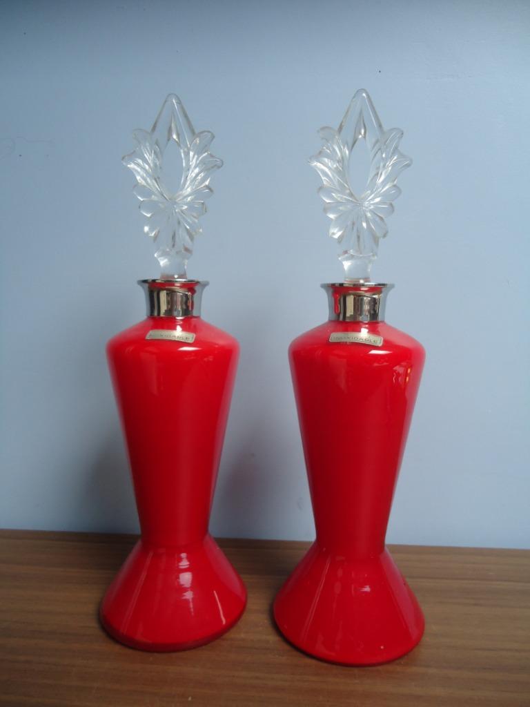 Sierflacons Acero inoxidable Italia, Antiek en Kunst, Curiosa en Brocante, Ophalen