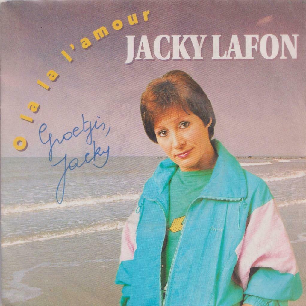 Jacky Lafon – O La La L’amour – Single, Cd's en Dvd's, Vinyl Singles, Gebruikt, Nederlandstalig, Ophalen of Verzenden