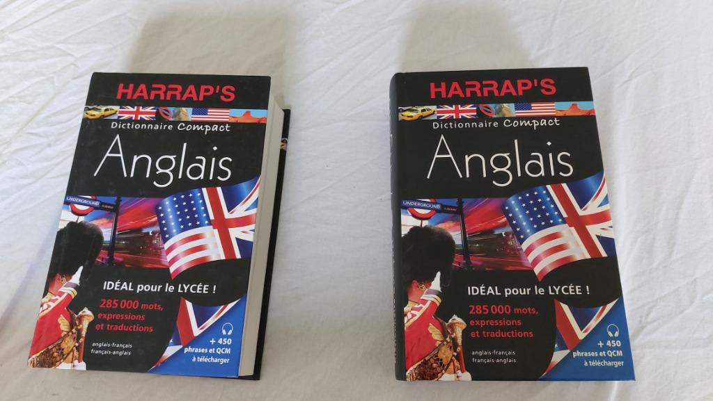 Dictionnaire Harraps Anglais-Francais Francais-Anglais, Livres, Enlèvement, Comme neuf, Anglais