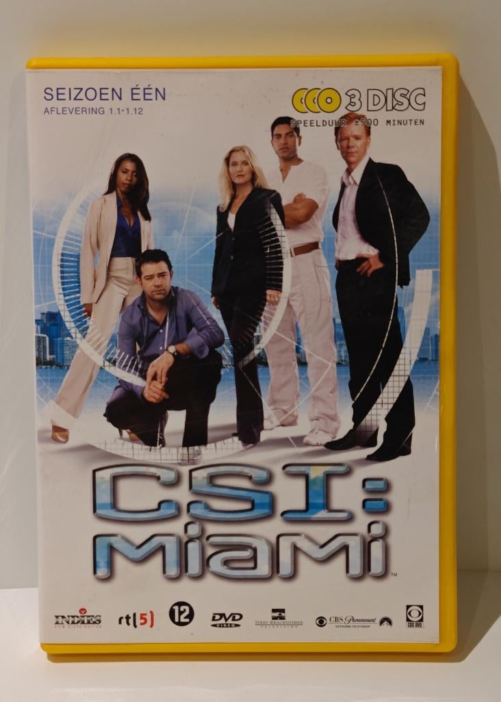CSI: Miami – Seizoen 1 (Aflevering 1.1 t/m 1.12) | DVD Box, Enlèvement ou Envoi, Tous les âges, Drame, Coffret