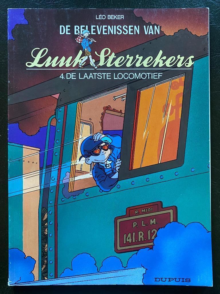 LUUK STERREKERS -  De laatste locomotief, Boeken, Gelezen, Léo Beker, Eén stripboek, Ophalen of Verzenden
