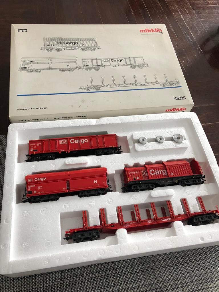 coffret wagons marklin ho DB CARGO 46220, Enlèvement, Comme neuf, Wagon, Märklin