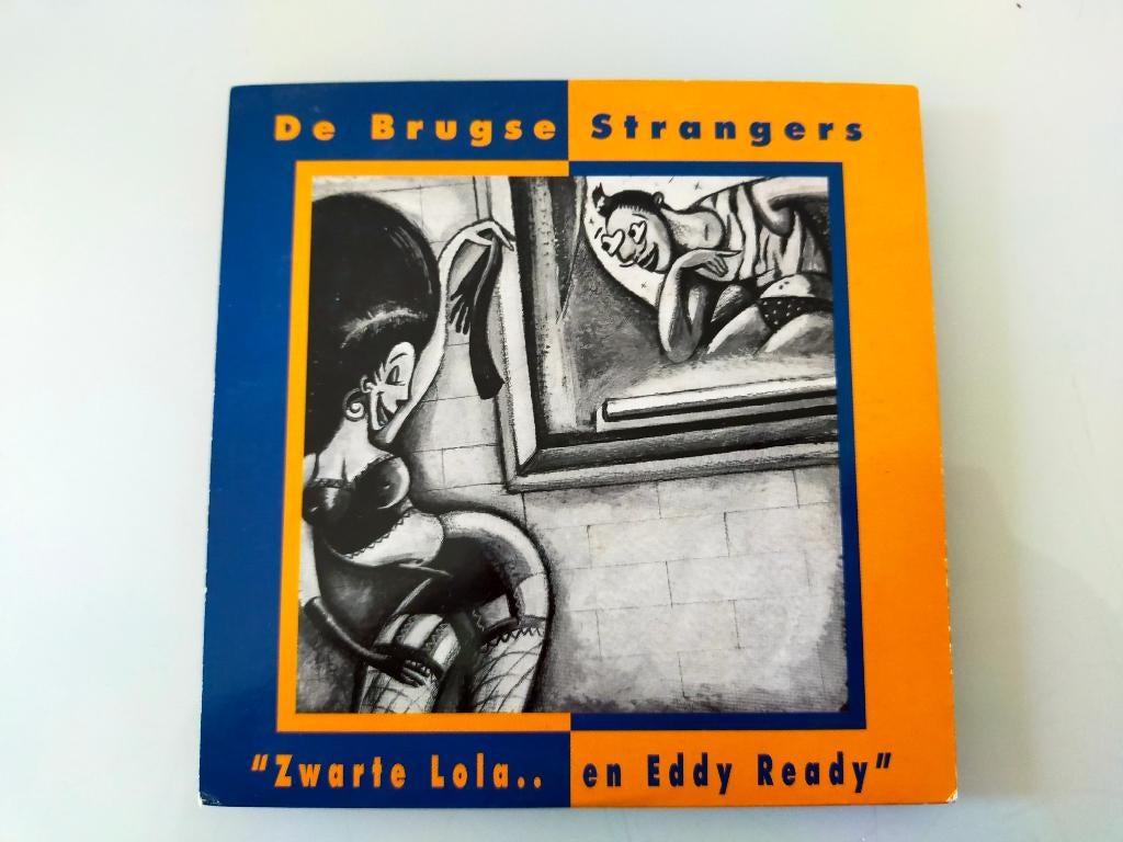 CD single Brugse Strangers Zwarte Lola en Eddy Ready Humor, Cd's en Dvd's, Ophalen of Verzenden, Streekmuziek