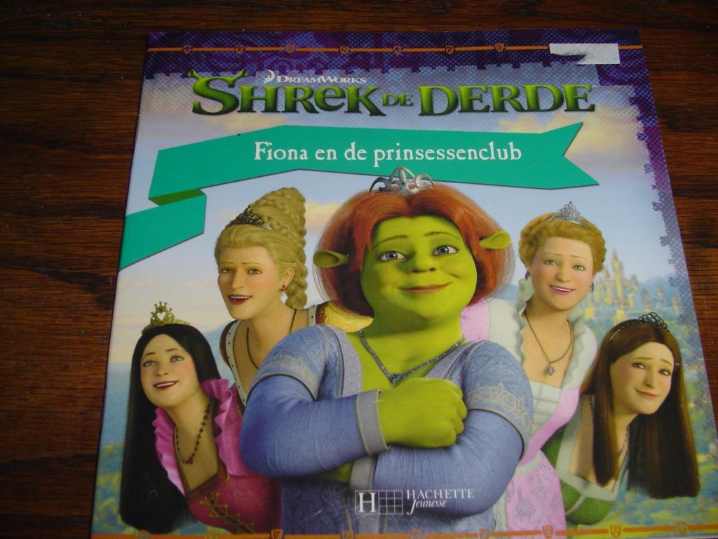 Shrek de derde. Fiona en de princessenclub, Boeken, Ophalen of Verzenden, Zo goed als nieuw