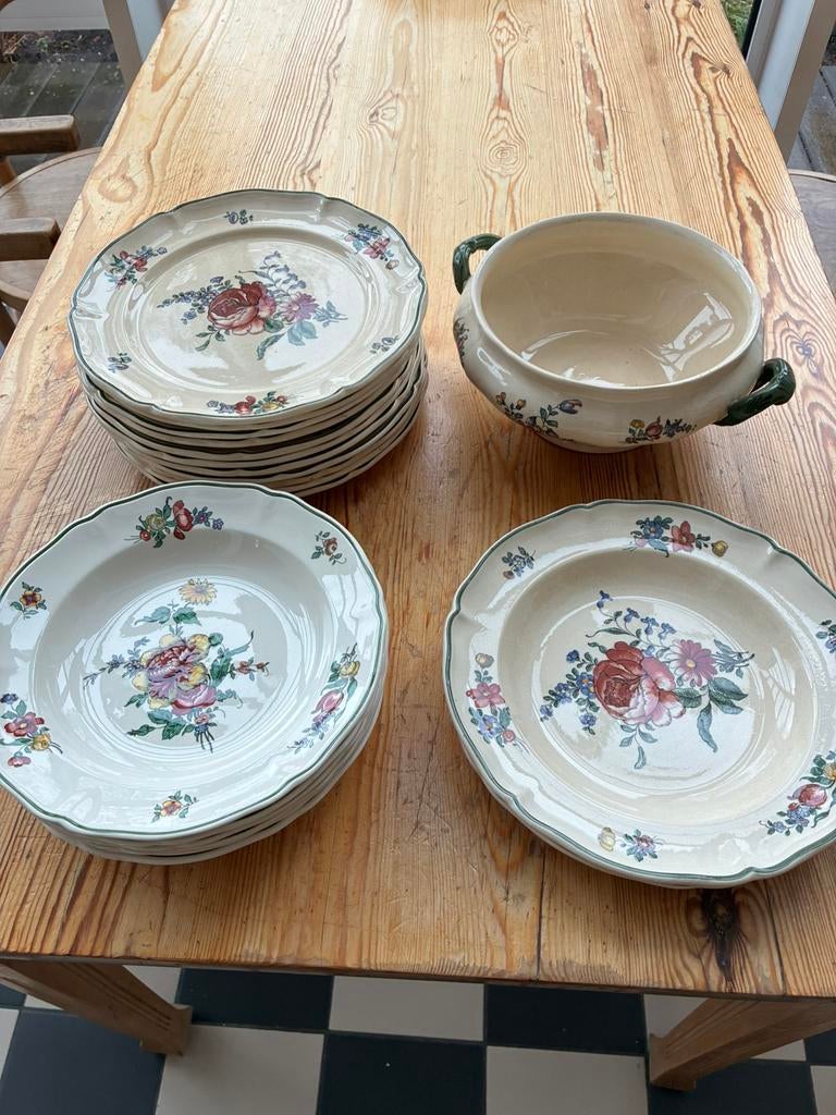 Villeroy en Boch service, Ophalen