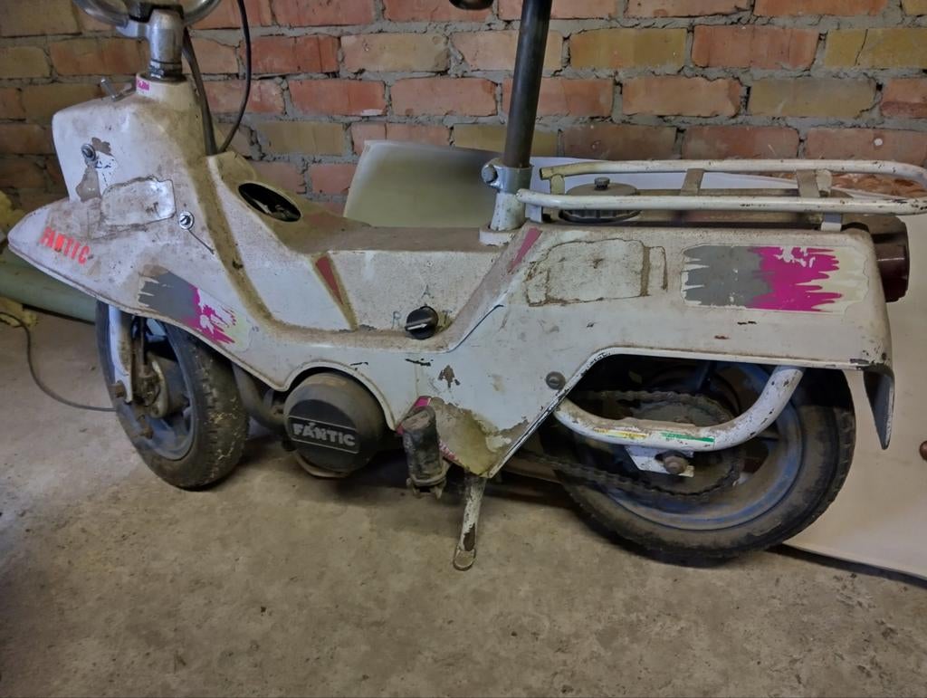 Fantic ajr 50 cc, Ophalen