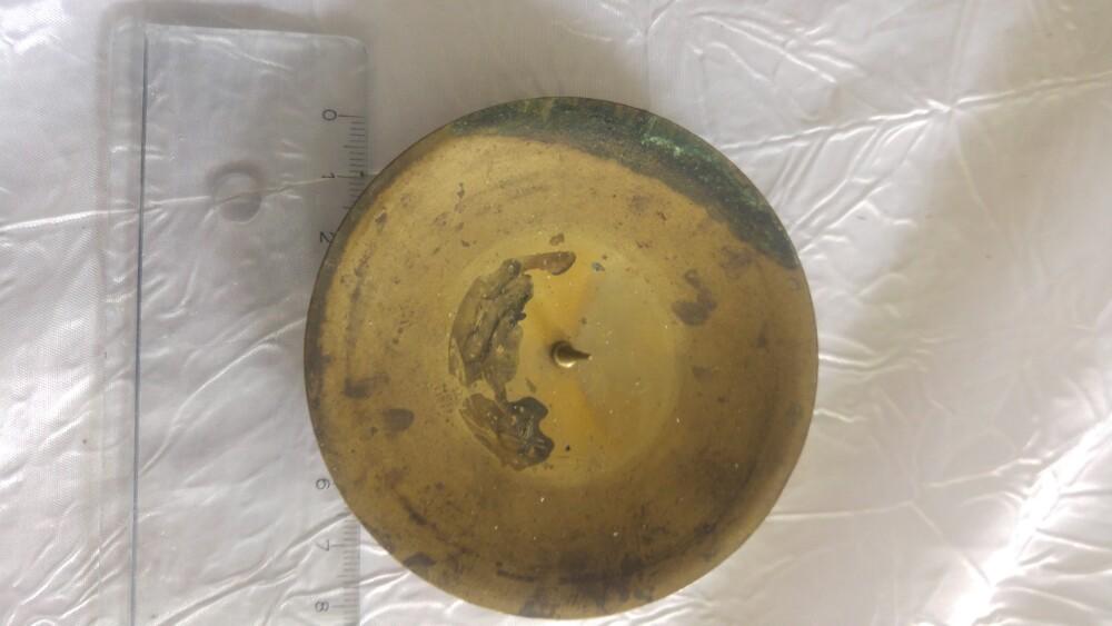 Vintage support pour bougies en laiton cuivre, Enlèvement ou Envoi, Comme neuf